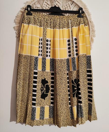 Midi plisovaná sukňa, xxl