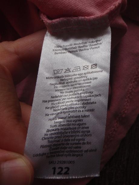 Tričko s dlhým rukávom, pepco,122