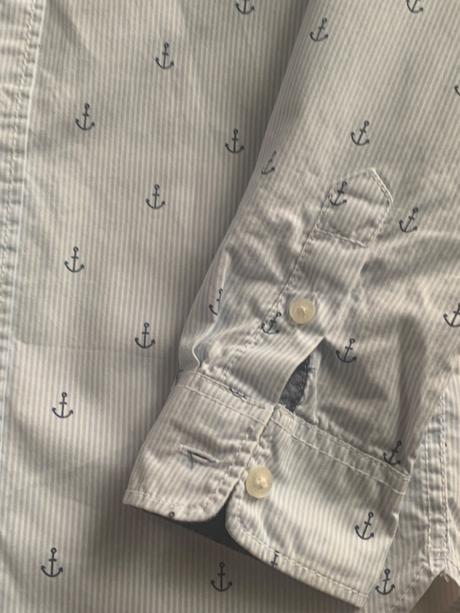 Košeľa s kotvami, h&m,104
