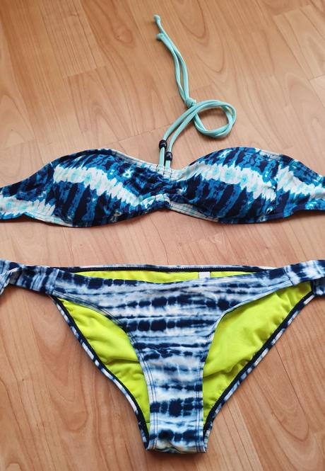 Batikované plavky veľkosť 34 36 xs s, h&m,s