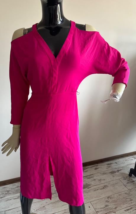 Cyklamenove saty topshop, topshop,36