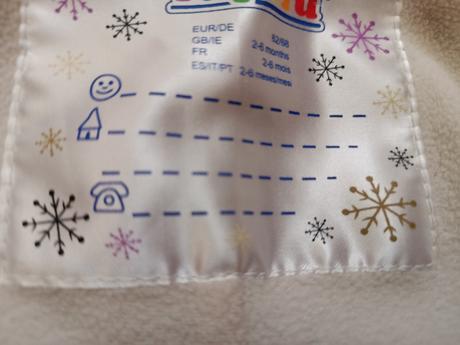 Dievčenská kombinéza 62/68, lupilu,62