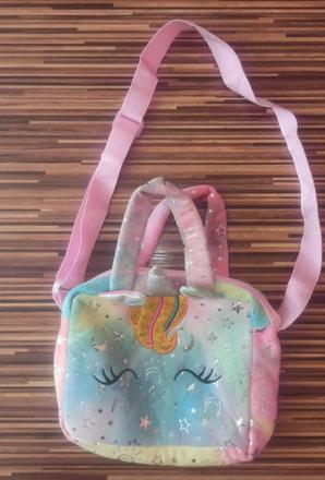 Plysova jednorozec kabelka,