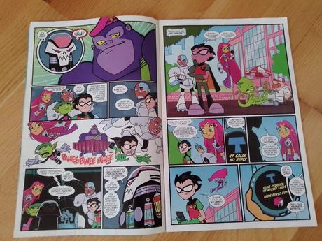 Titans go - 2 časopisy, 