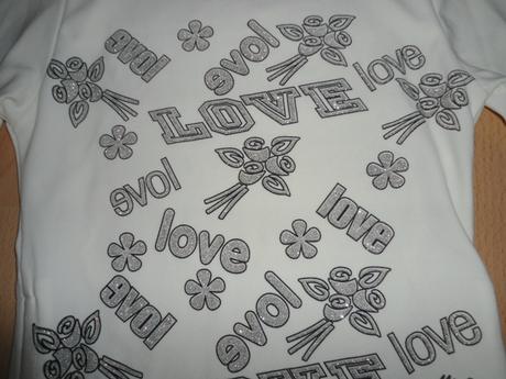 Kremove dievncenske tricko, 140