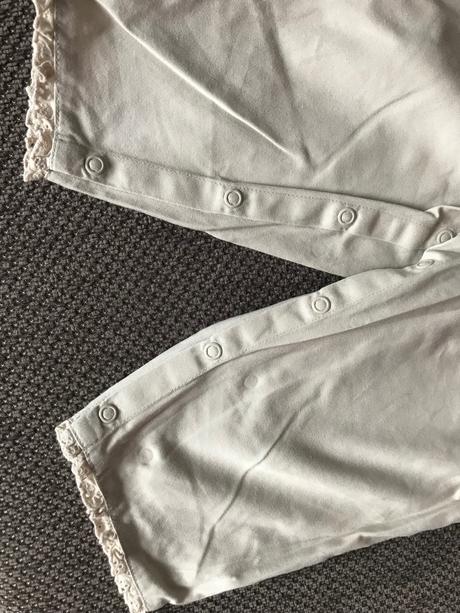 Nohavice s kvietkami, h&m,80