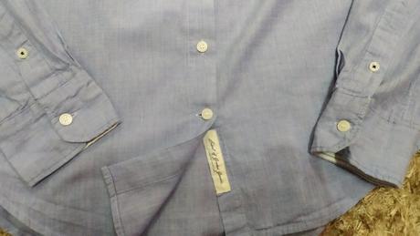 Modrá košeľa veľ. 34, h&m,xs