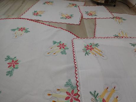 Vianočný set obrusov, 