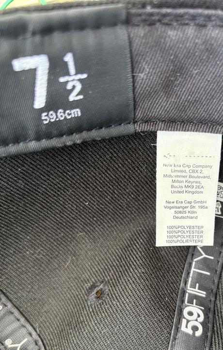 Šiltovka s rovným šiltom raiders new era 58,5cm, 58