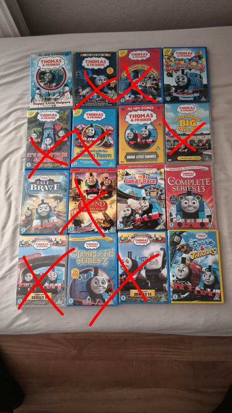 Thomas and friends dvd 26ks, 
