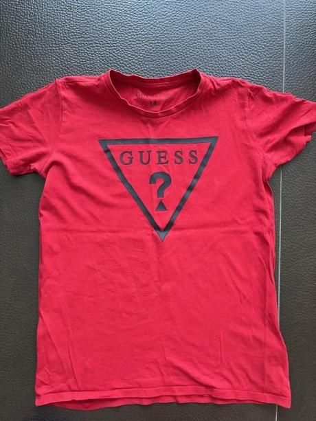 Guess kids tričko s nápisom vel.14, guess,164