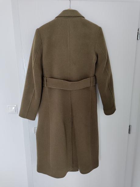Vlnený kabát, h&m,38