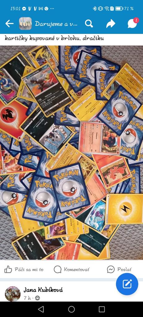 Pokemon kartičky, 
