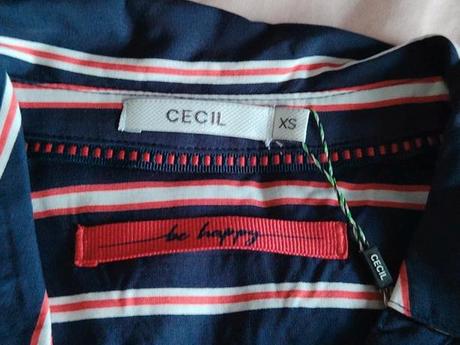 Košeľa dámska cecil nová, s / xs
