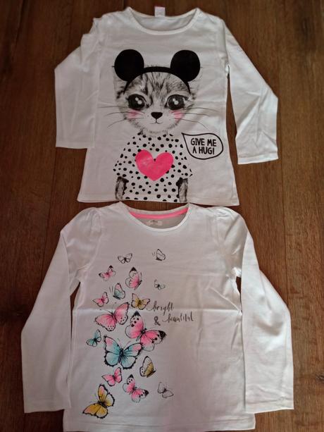 Tričko dlhý rukáv, 122