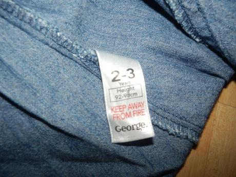 Riflové šaty/tunika/, george,92