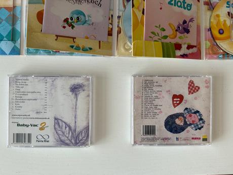 Audio rozprávky a pesničky pre deti na cd, 