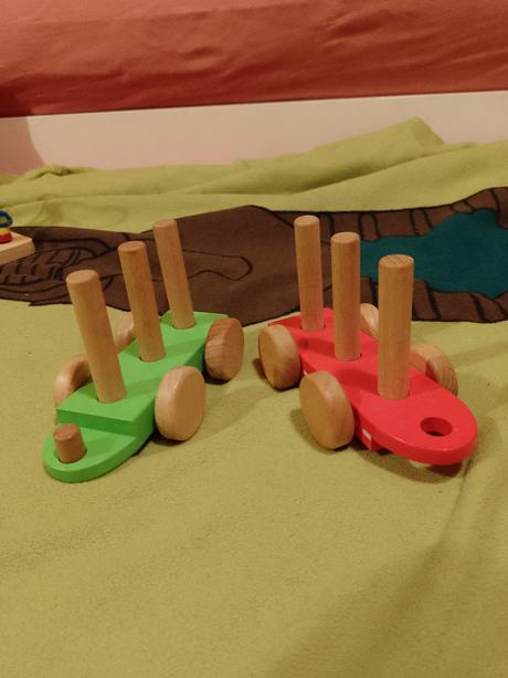 Vláčik - nastokovačka, 