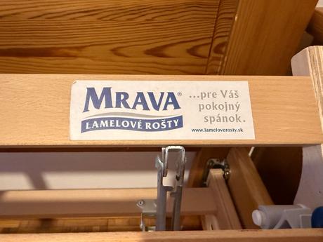 Drevený polohovateľný rošt mrava 2ks, šírka (cm): 90,dĺžka (cm): 200