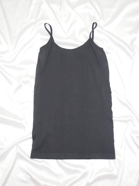Kvalitný čierny spodný top, 42