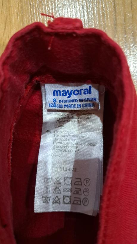 Nohavice, mayoral,128