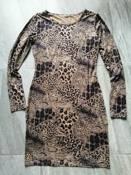 Hodvábne jemné šaty bravesoul, zvier. motív, vs, s