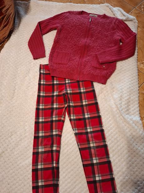 Svetrík +legíny 128, mayoral,146