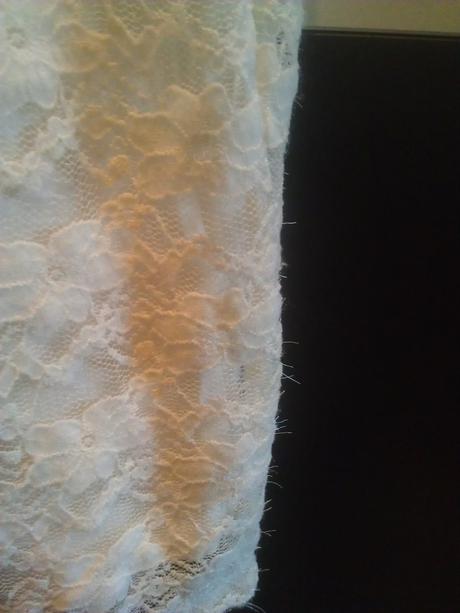 Čipkované šaty, h&m,s