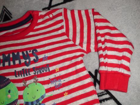 Zemeguľa vianočný bavlnený overal veľ.68/74, 74