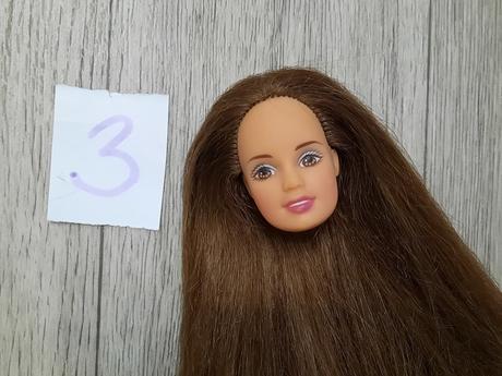 Hlavy pre barbie bábiky - bez tela, iba hlavy,