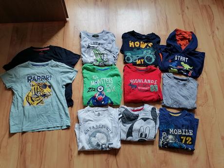 Tričká dlhý rukáv - 98/104, 104