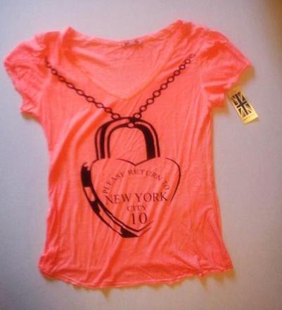 Neonovoruzove damske tricko vel.uni s/m/l, m