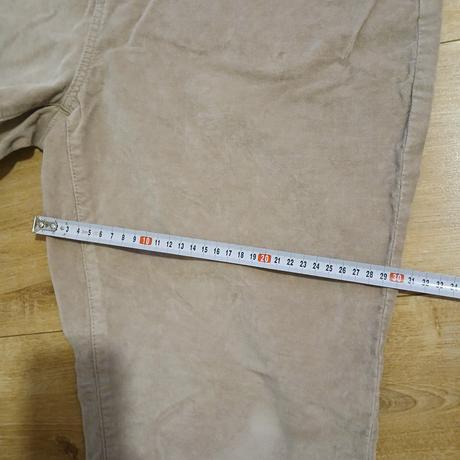 Bavlnené zamatové elastické rifle/nohavice, tchibo,48