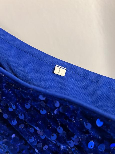 Flitrové spoločenské šaty, l