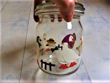 Sklenená patentová fľaša, 