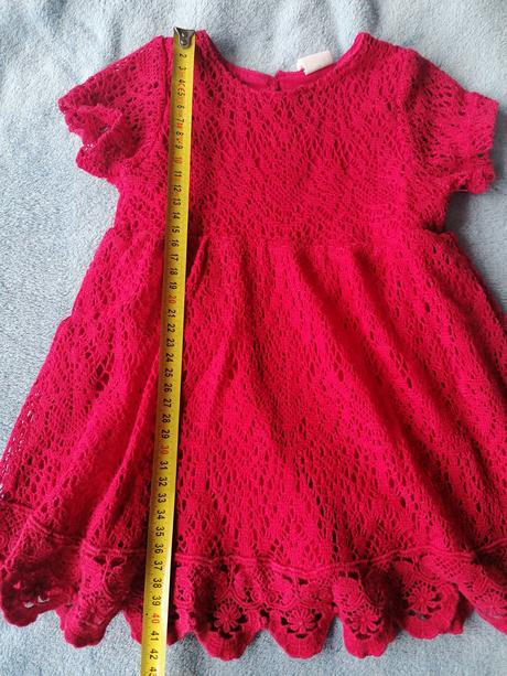 Vianočné šaty, h&m,80