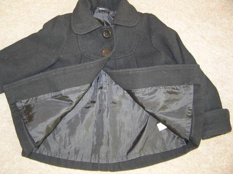 Kabátik čierny, george,116