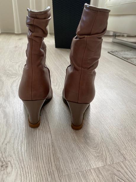 Dámske čižmy na platforme, humanic,40