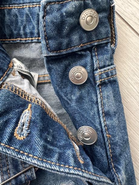 Damske riflove kratasy na traky, s