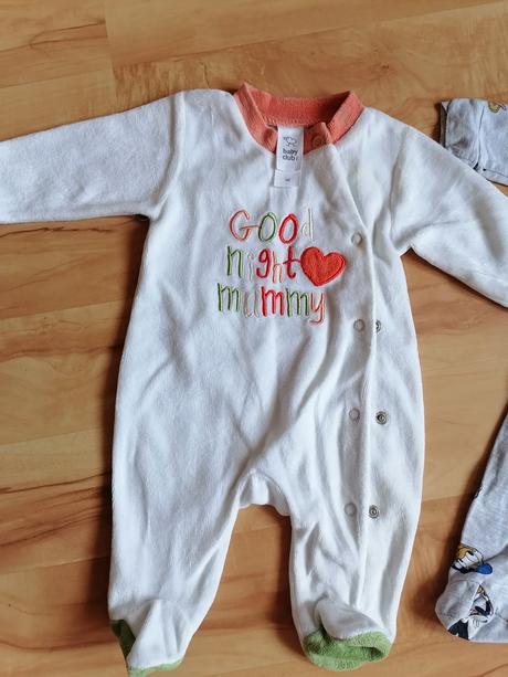 3x pyžamka, dupačky - 56/62, baby club,56