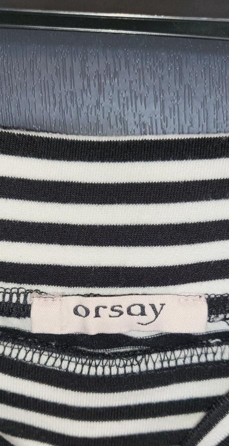 Prúžkovaná midi sukňa zn. orsay, orsay,l