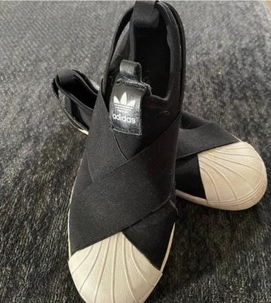 Dámske bielo-čierne tenisky adidas, veľkosť 38, adidas,38