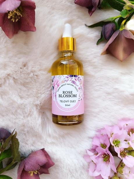 Luhovaný telový olej ruža - 50ml/60ml, 