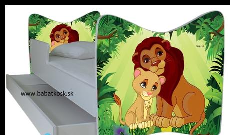 Detská posteľ 140x70, šírka (cm): 70,dĺžka (cm): 140