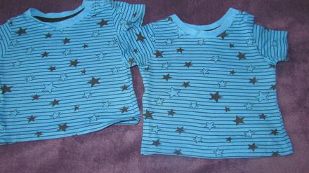 Tričká pre dvojičky 62, 62