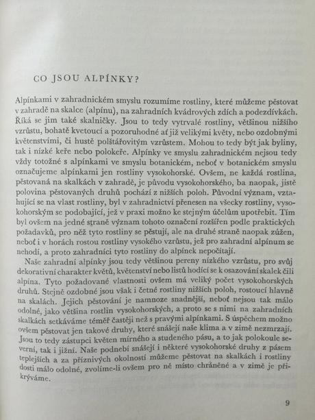 Alpínky, 