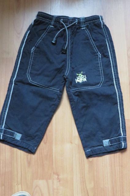 Podšité nohavice - veľ. 86 + rifle 92/98, 86