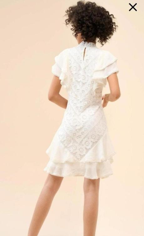 Krajkove šaty, orsay,38