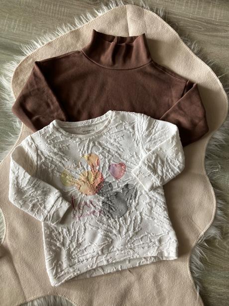 Mikinky hnedá a krémová 98, zara,98