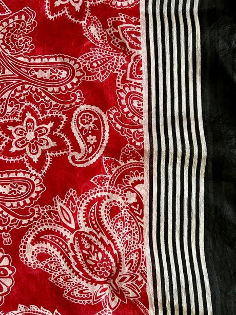 Jemná hodvábna šatka 100x100 cm, xl